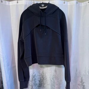 Women's Lululemon Get Centered Softstreme Black Hoodie size 14